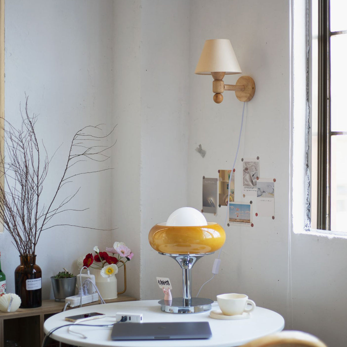 Tangerine wandlamp