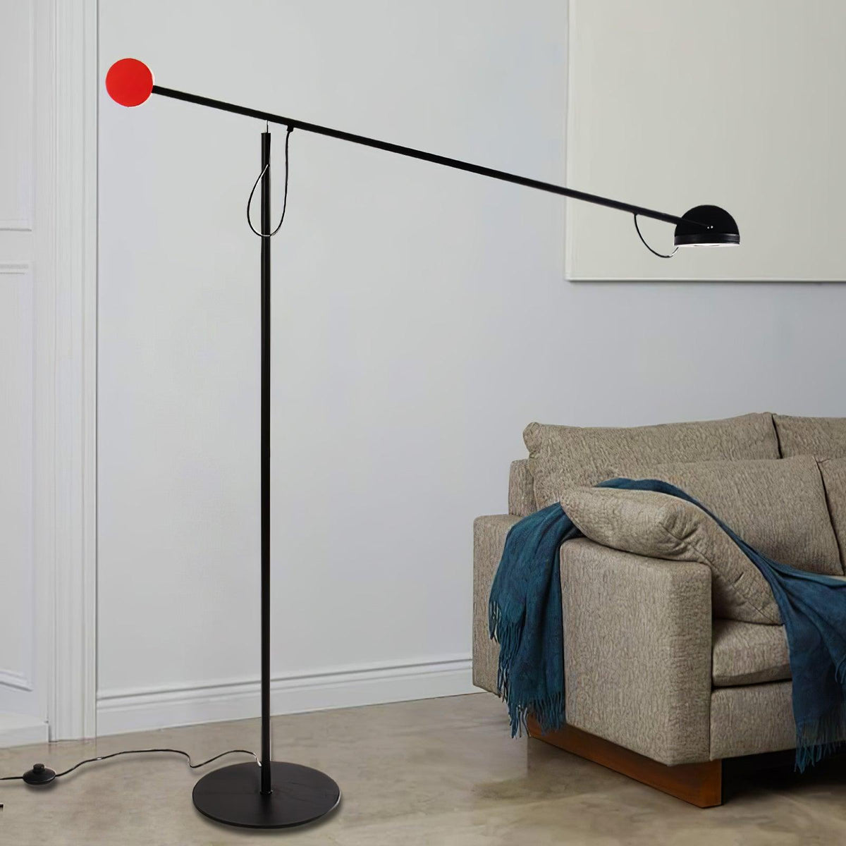 Precision vloerlamp met beweging