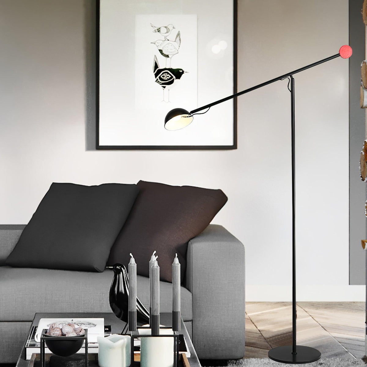 Precision vloerlamp met beweging