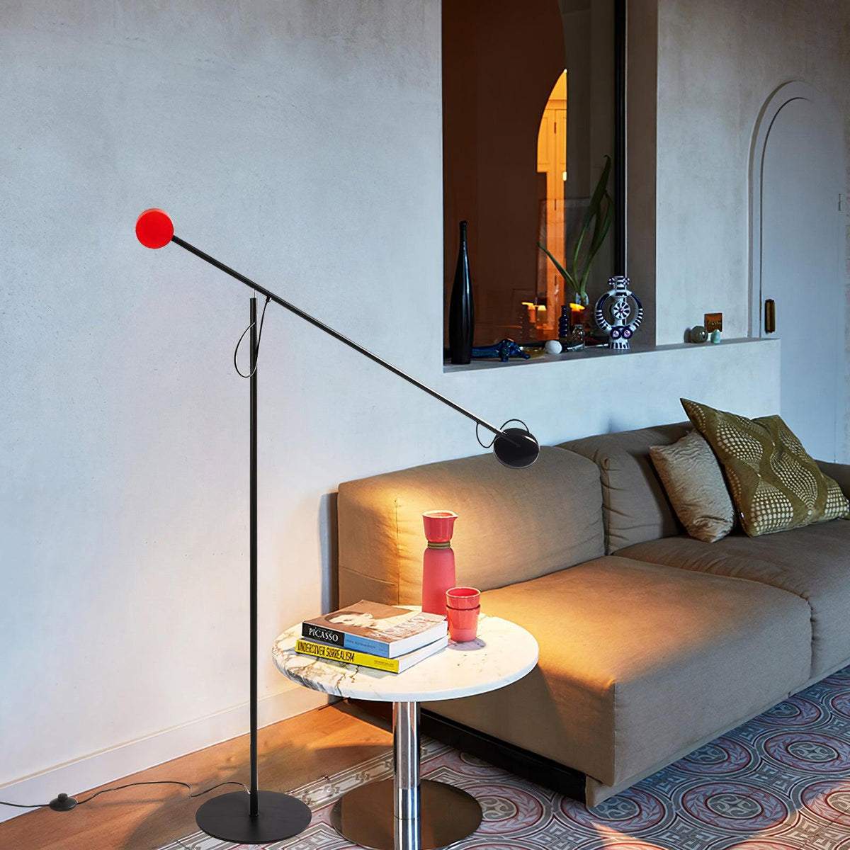 Precision vloerlamp met beweging