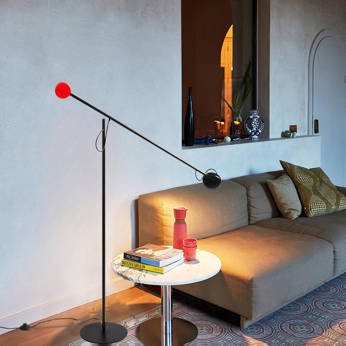 Precision vloerlamp met beweging