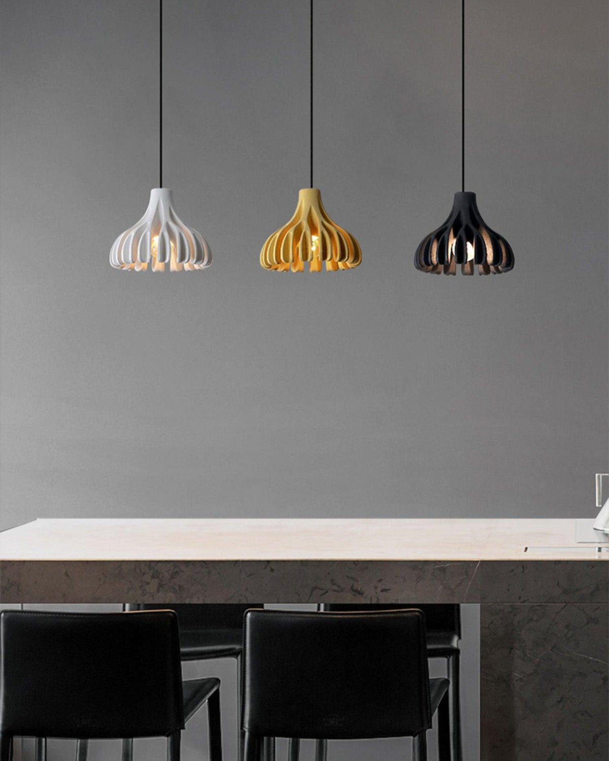 Valtu Coral hars hanglamp Groen