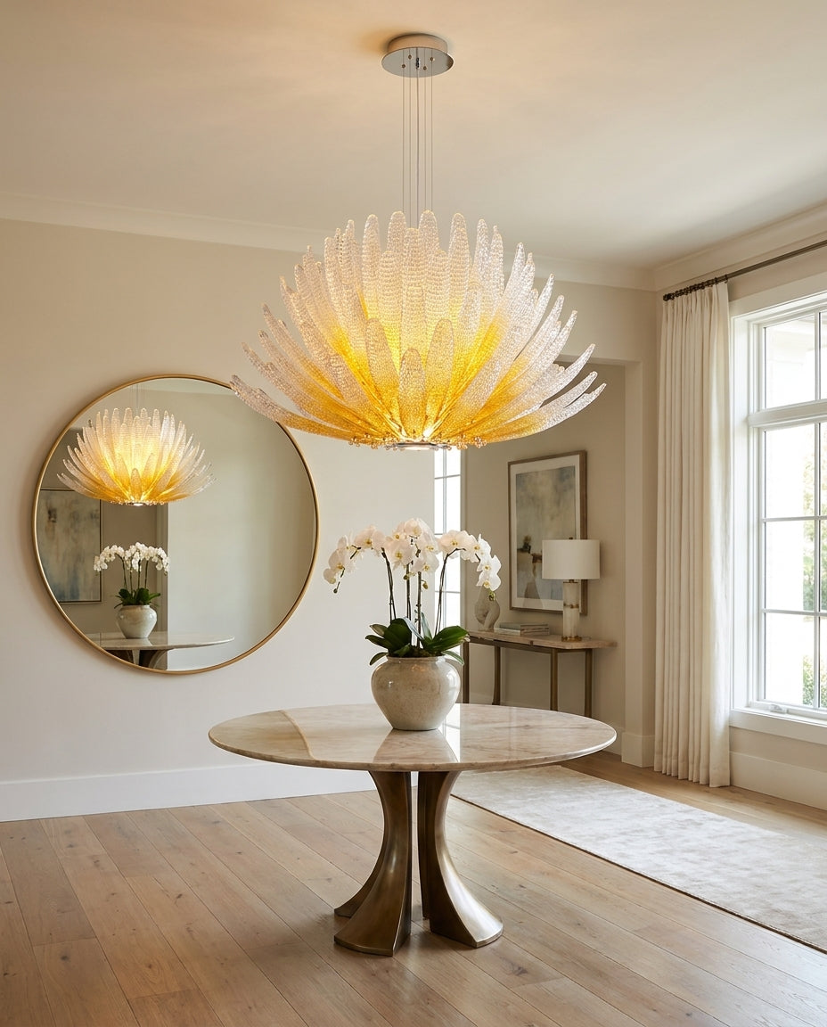 Chrysant kroonluchter