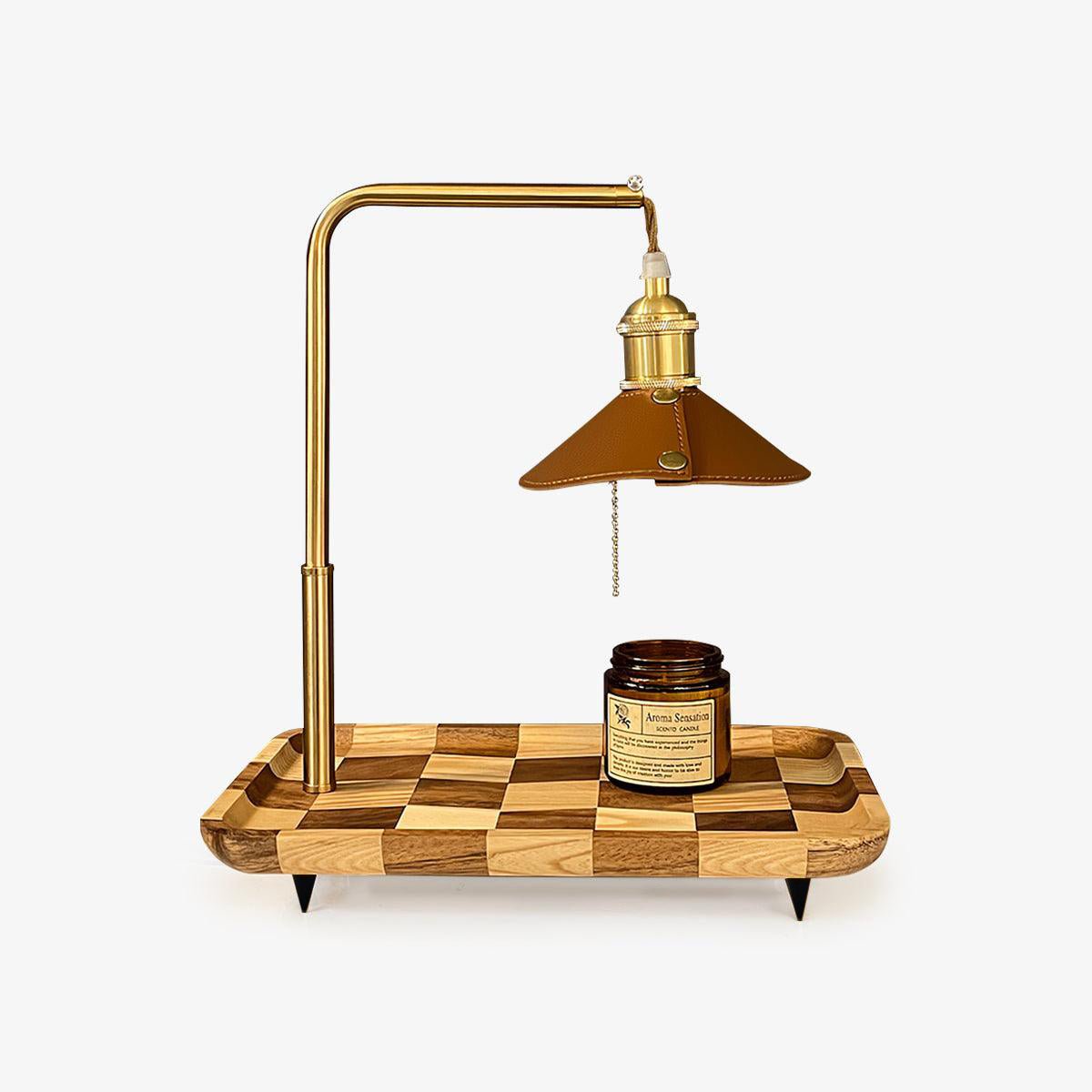 Aol Moderne tafellamp van hout
