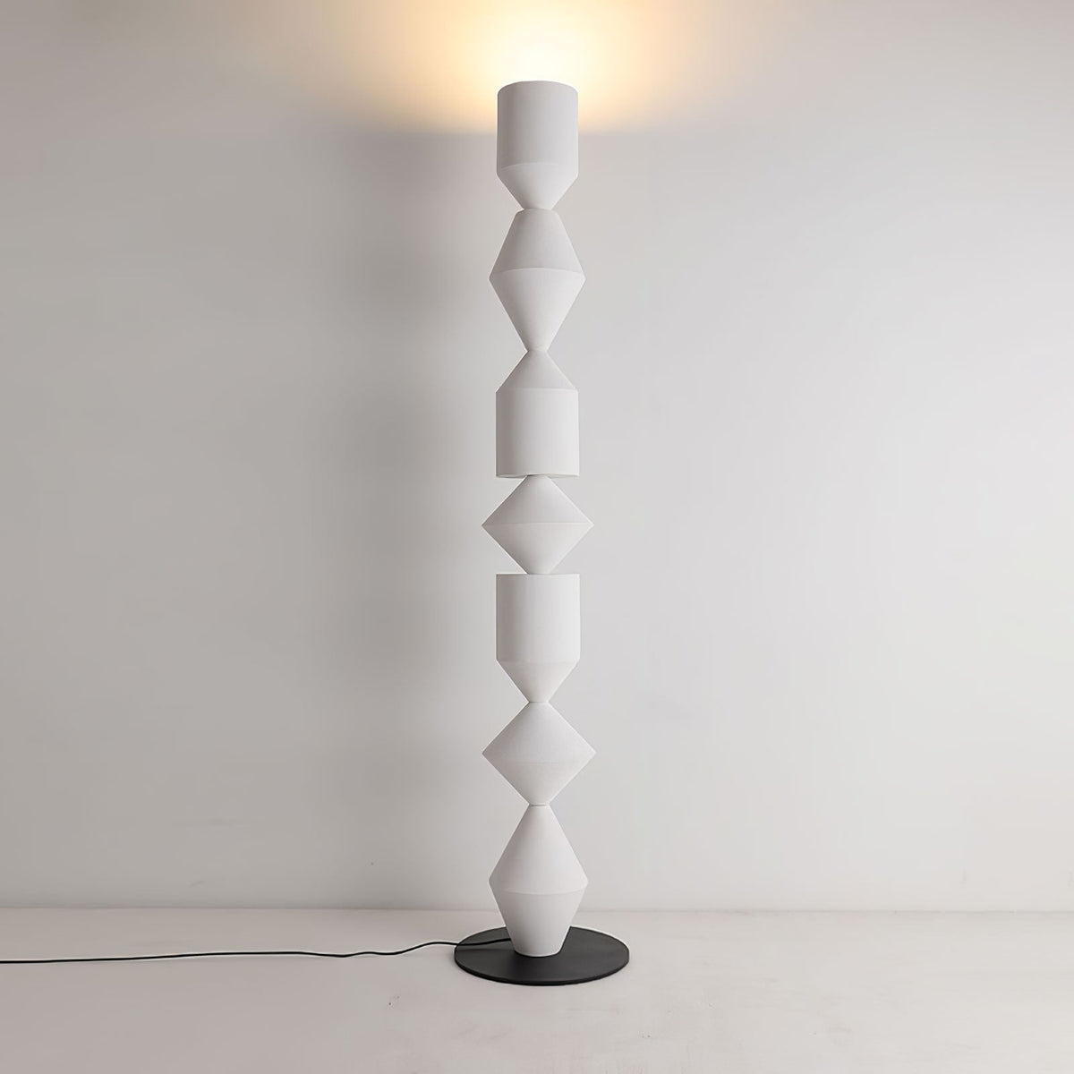 Drisen minimalistische houten vloerlamp