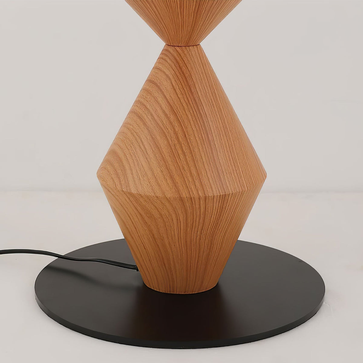 Drisen minimalistische houten vloerlamp