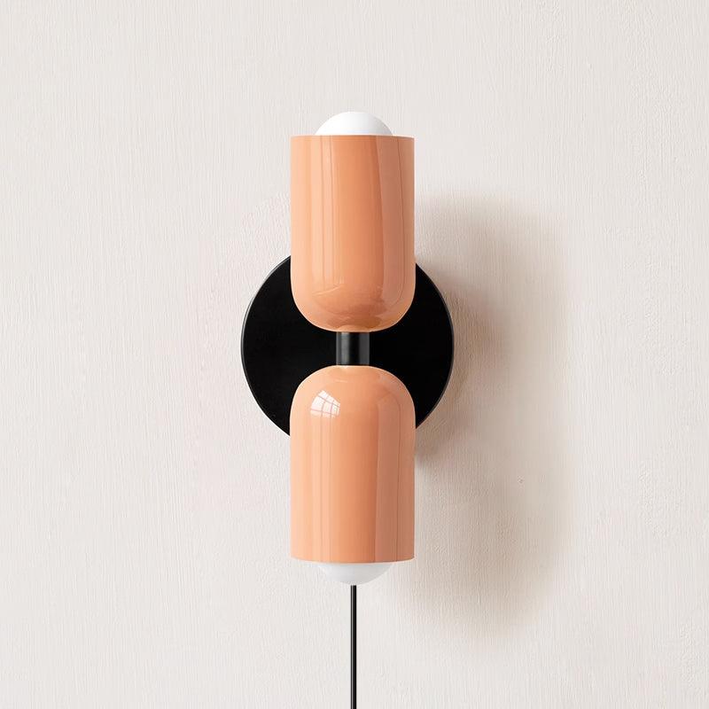 Teriielle wandlamp Groen Zwart Minimalistisch Met Stekker