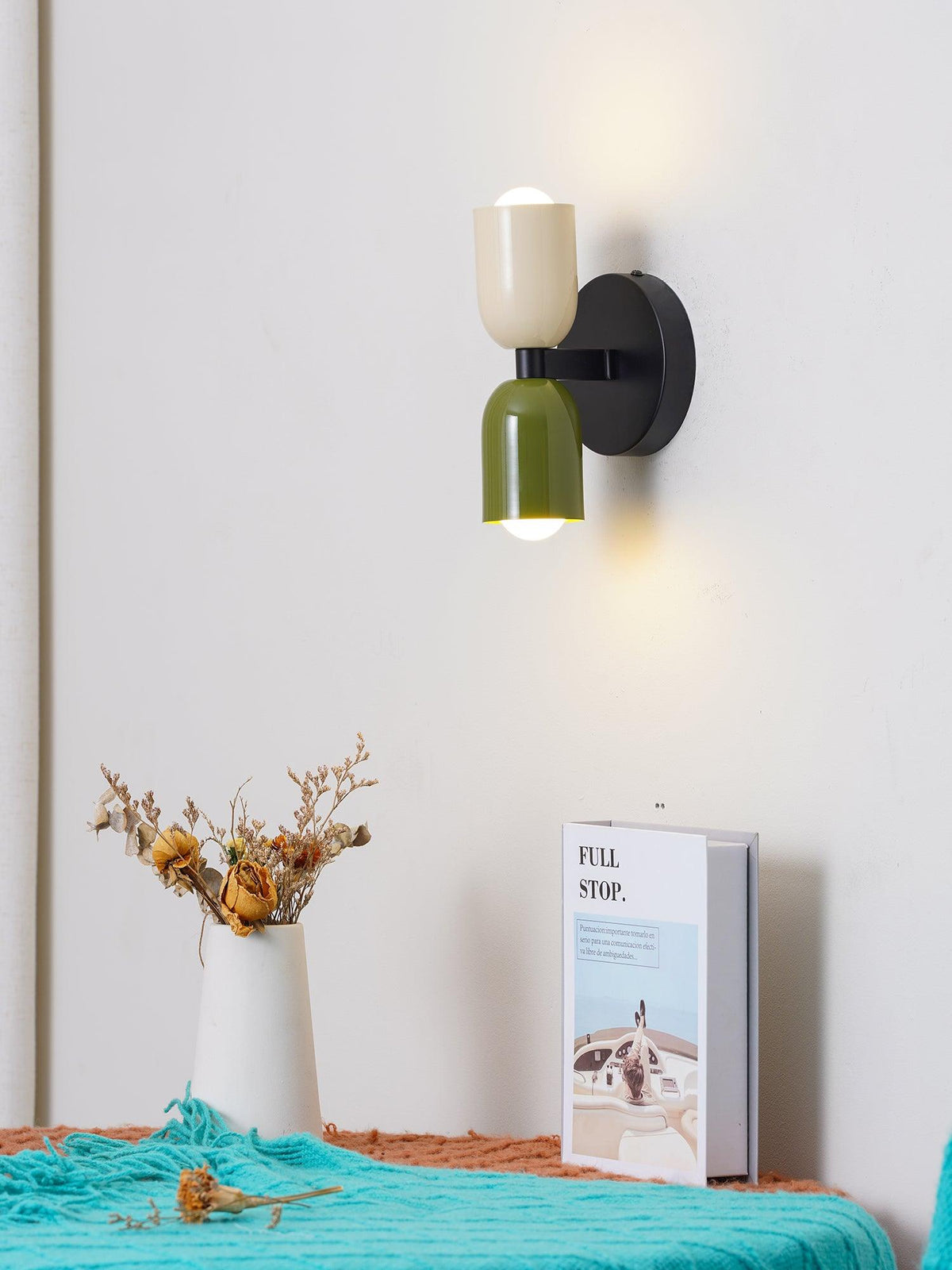 Teriisaine wandlamp dubbelrichtig