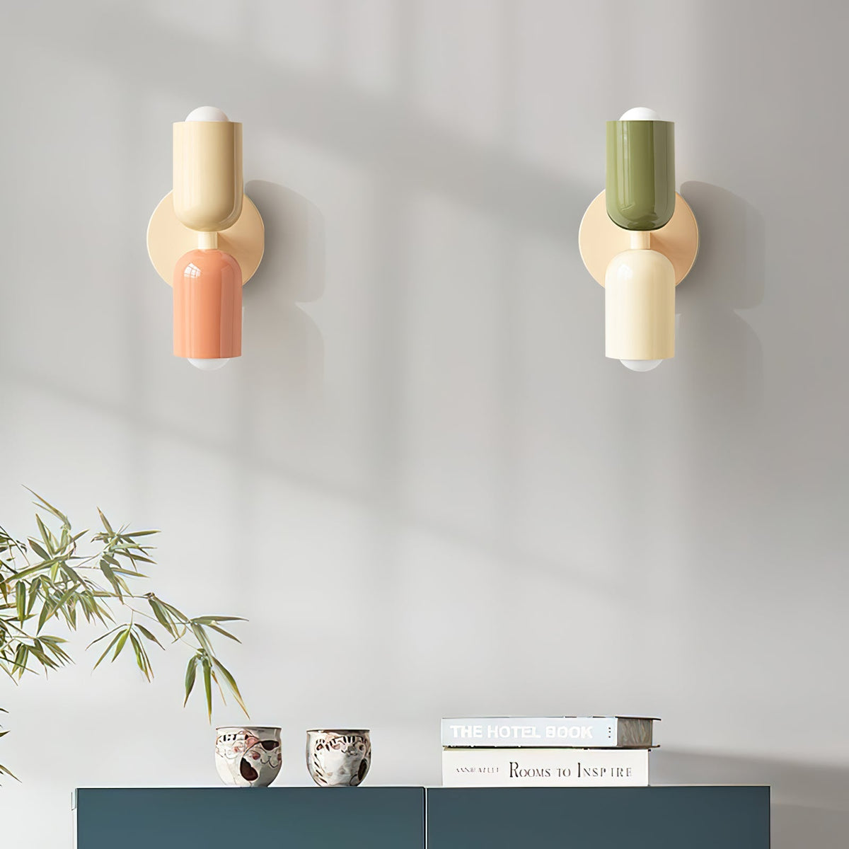 Teriisaine wandlamp dubbelrichtig