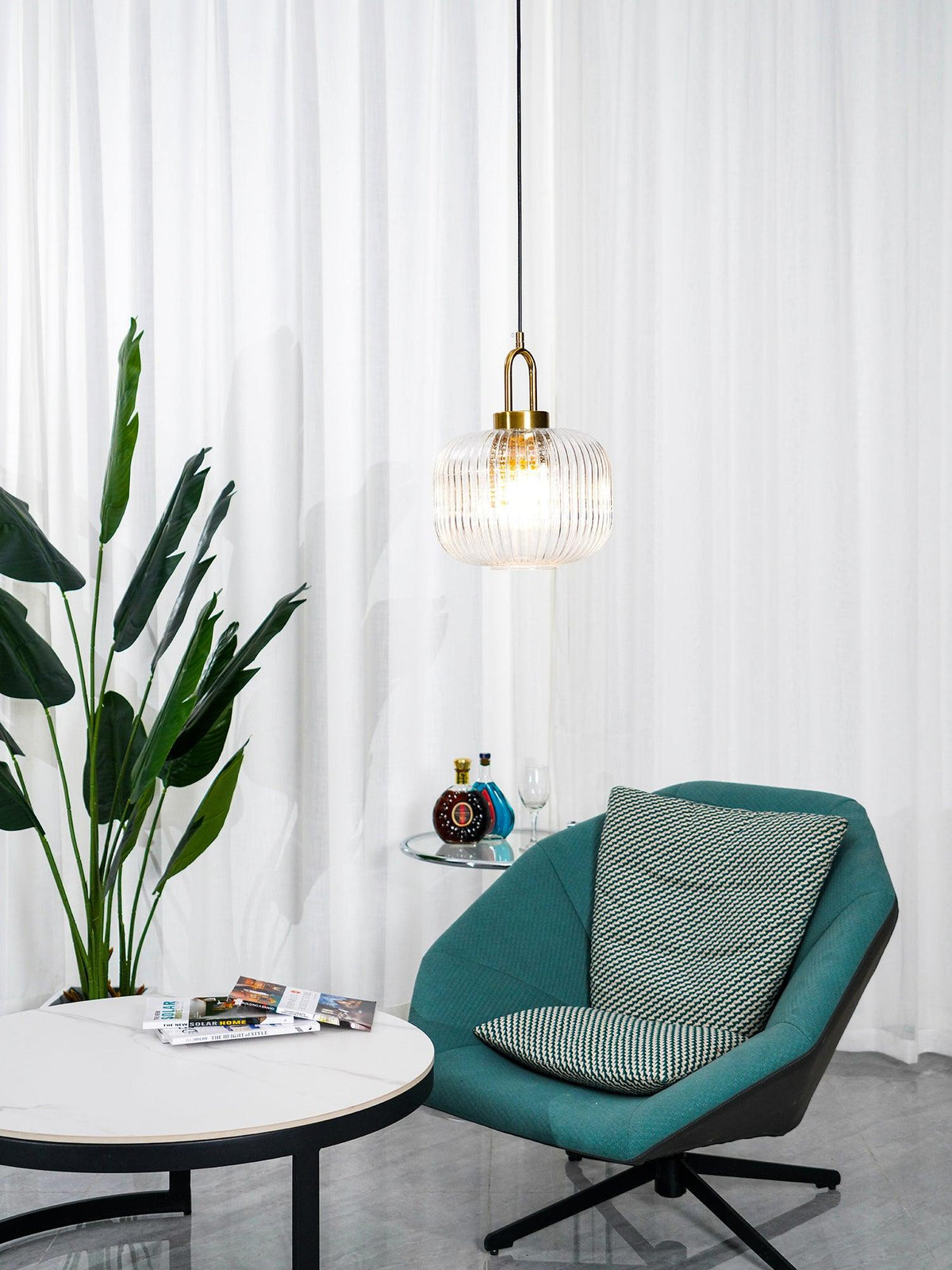 Kae Luxe hanglamp met goudkleurige afwerking