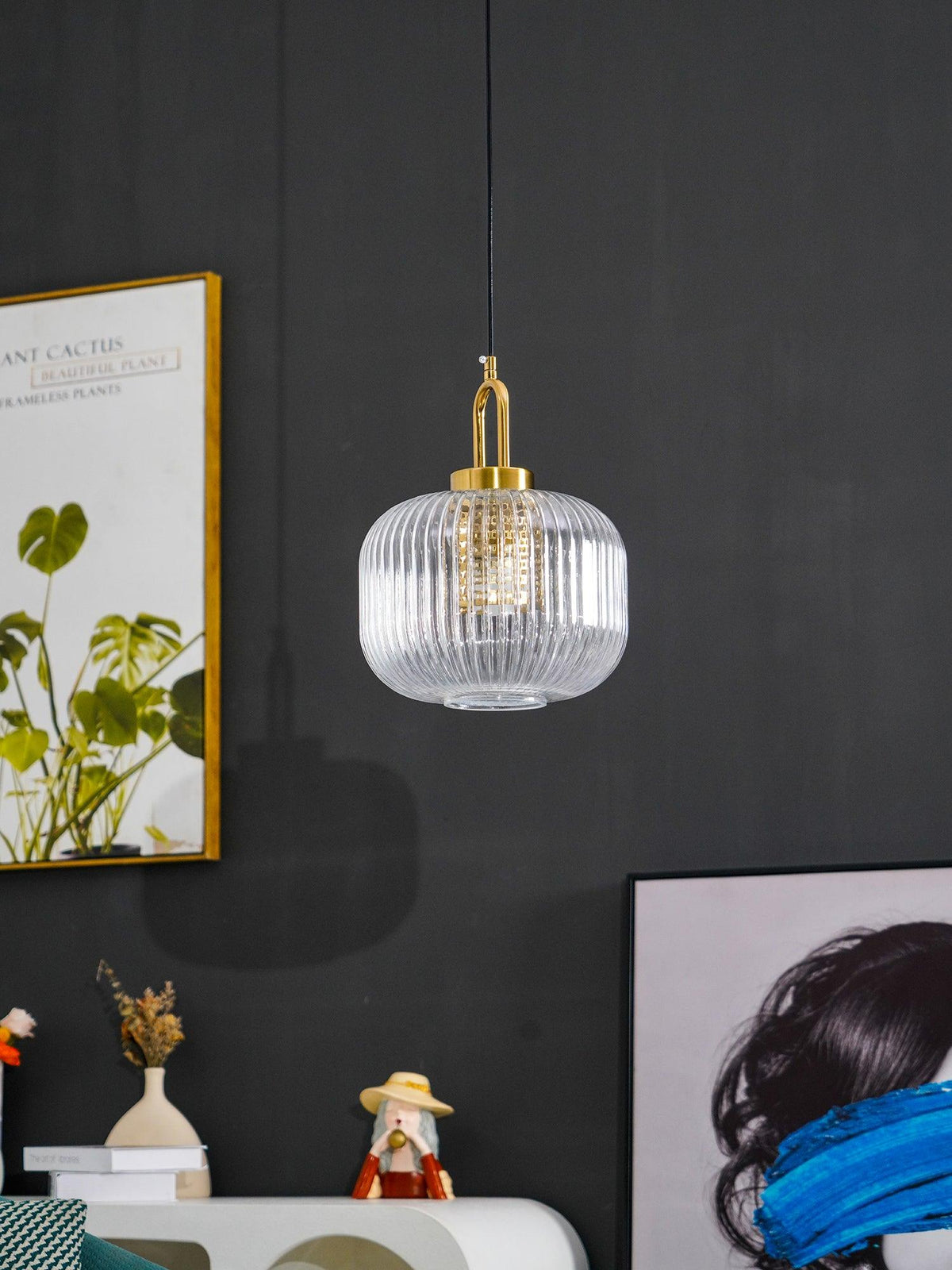 Kae Luxe hanglamp met goudkleurige afwerking