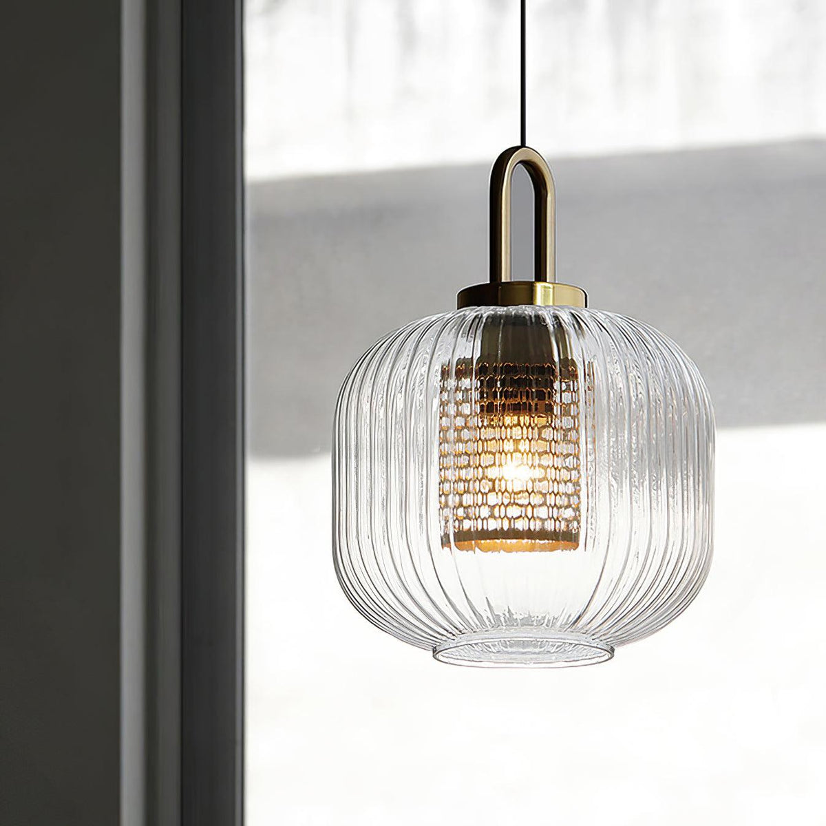 Kae Luxe hanglamp met goudkleurige afwerking