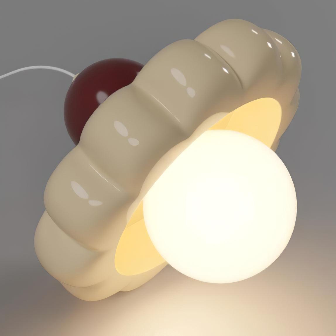 Kai Moderne hanglamp met melkkoffie en koffiekleurige afwerking