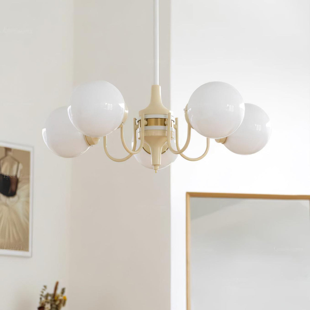 Grham luxe kroonluchter van glas
