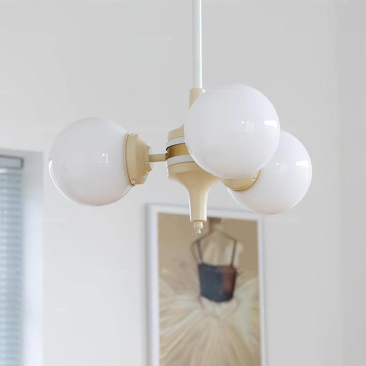 Grham luxe kroonluchter van glas