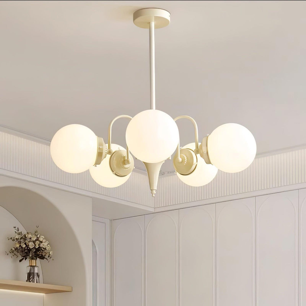 Grham luxe kroonluchter van glas