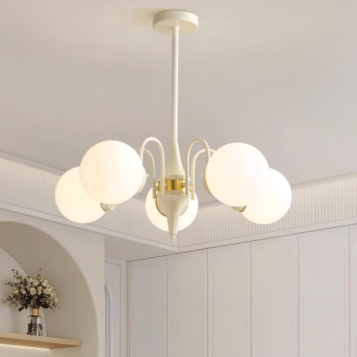 Grham luxe kroonluchter van glas