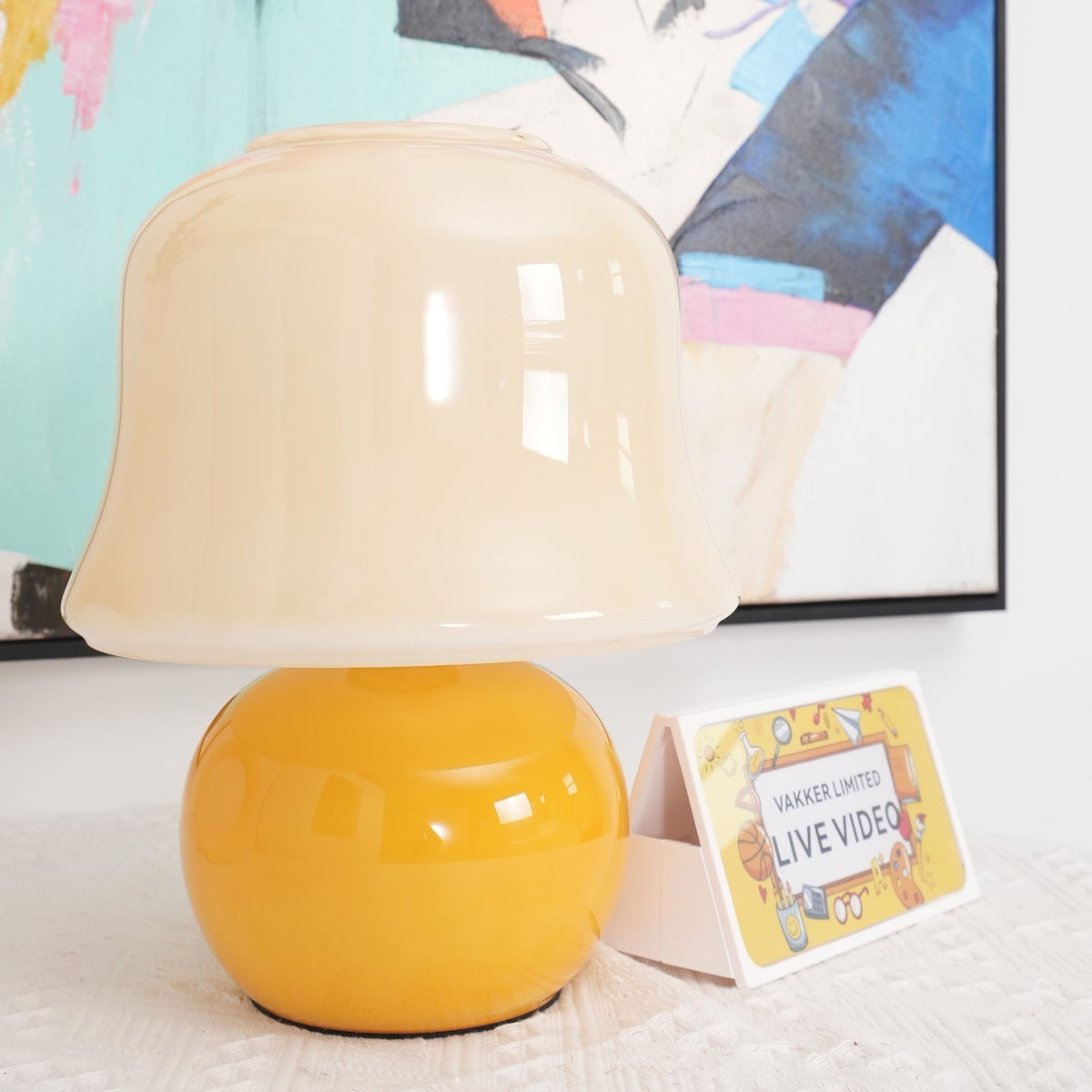Holg keramische luxe tafellamp
