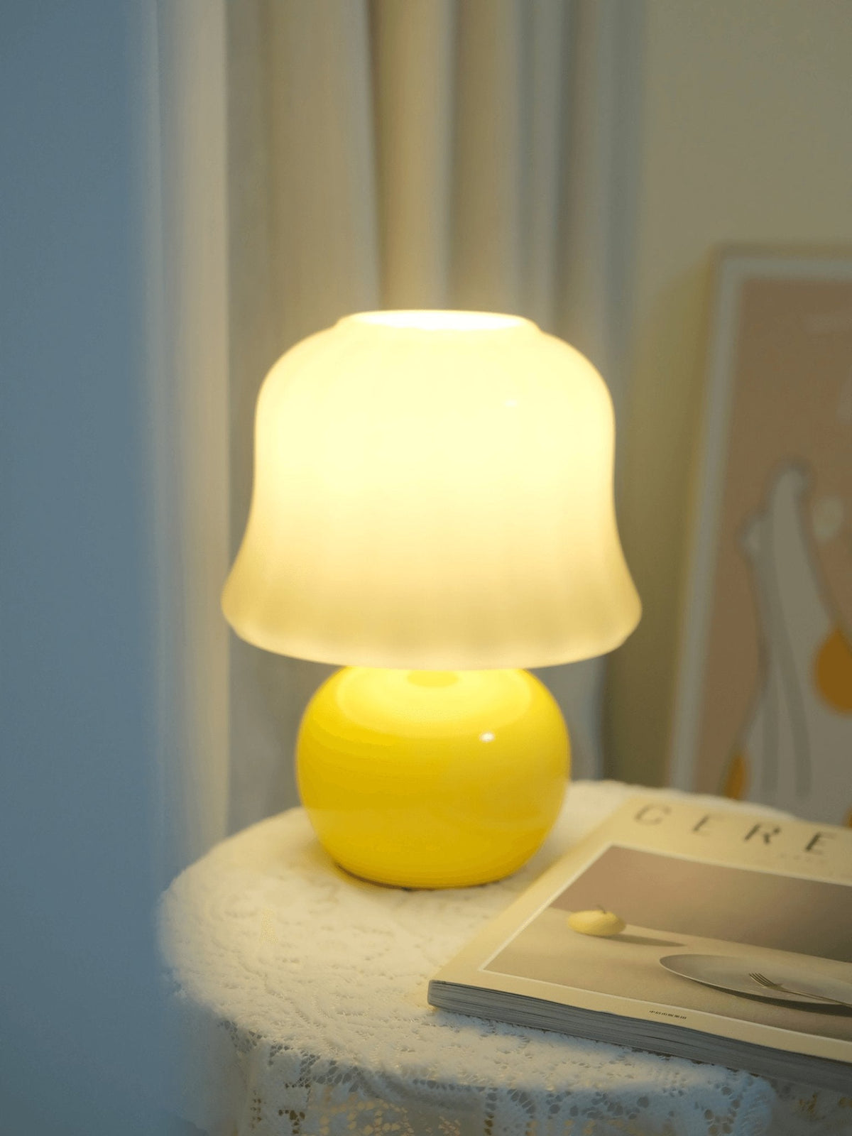 Holg keramische luxe tafellamp