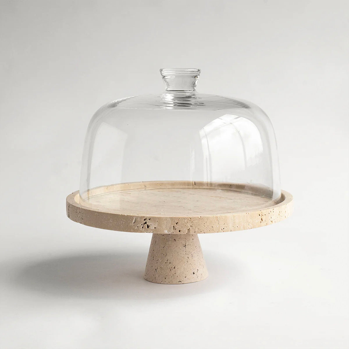 Tesk Marquina Marmeren Pedestal Tray