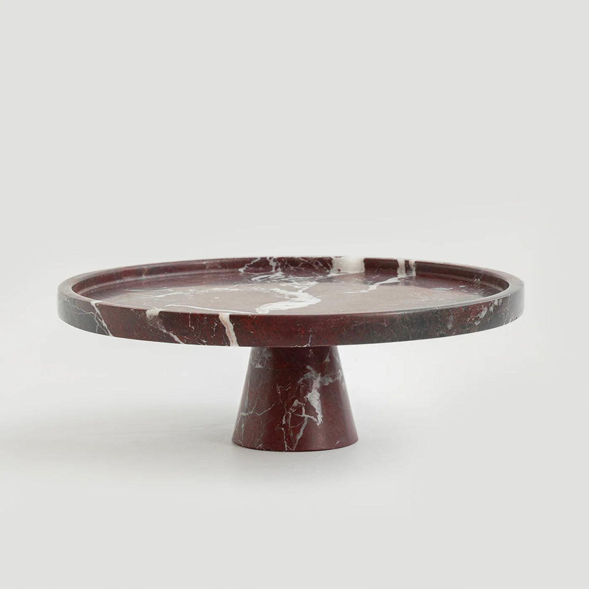Tesk Marquina Marmeren Pedestal Tray