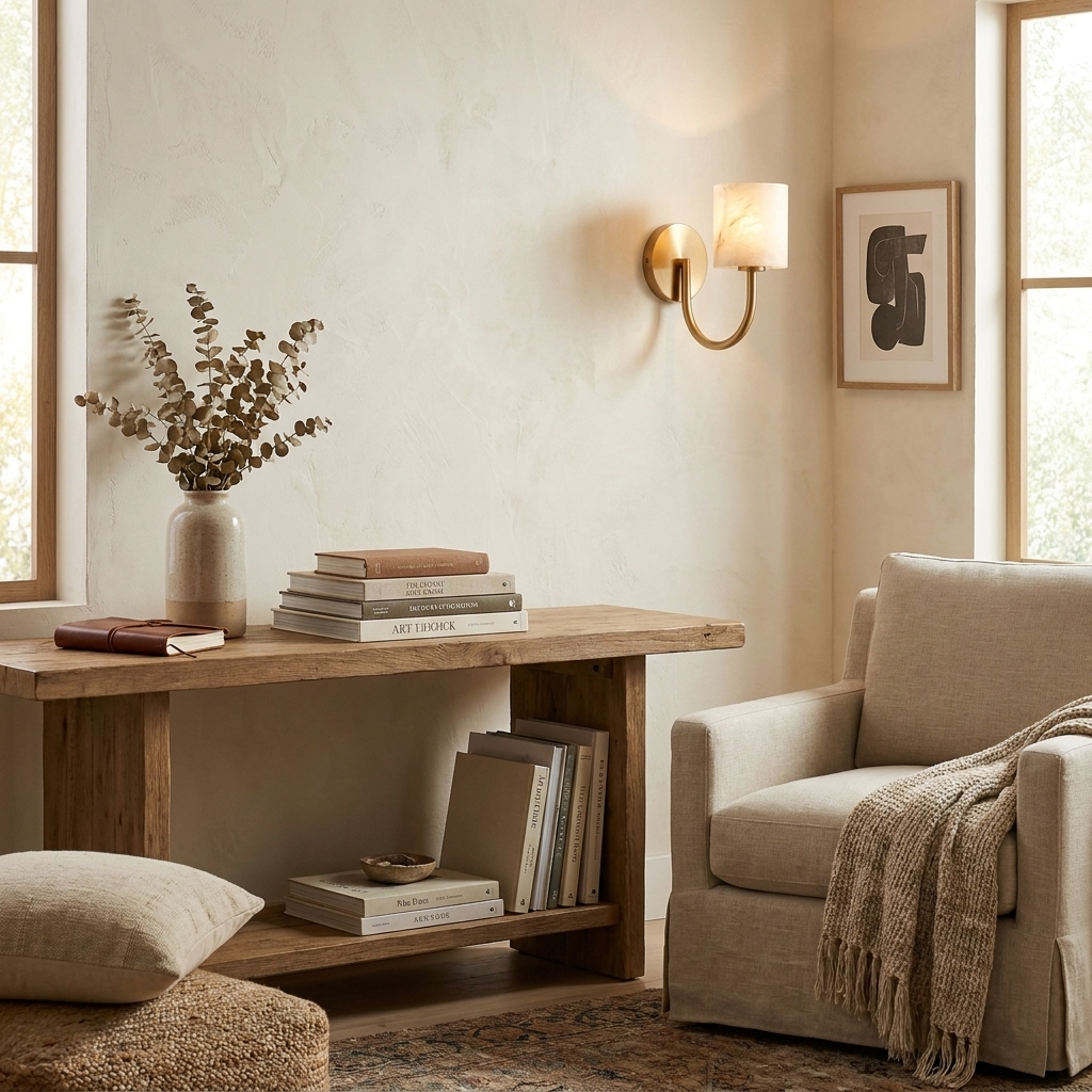 Sedgewick albast wandlamp