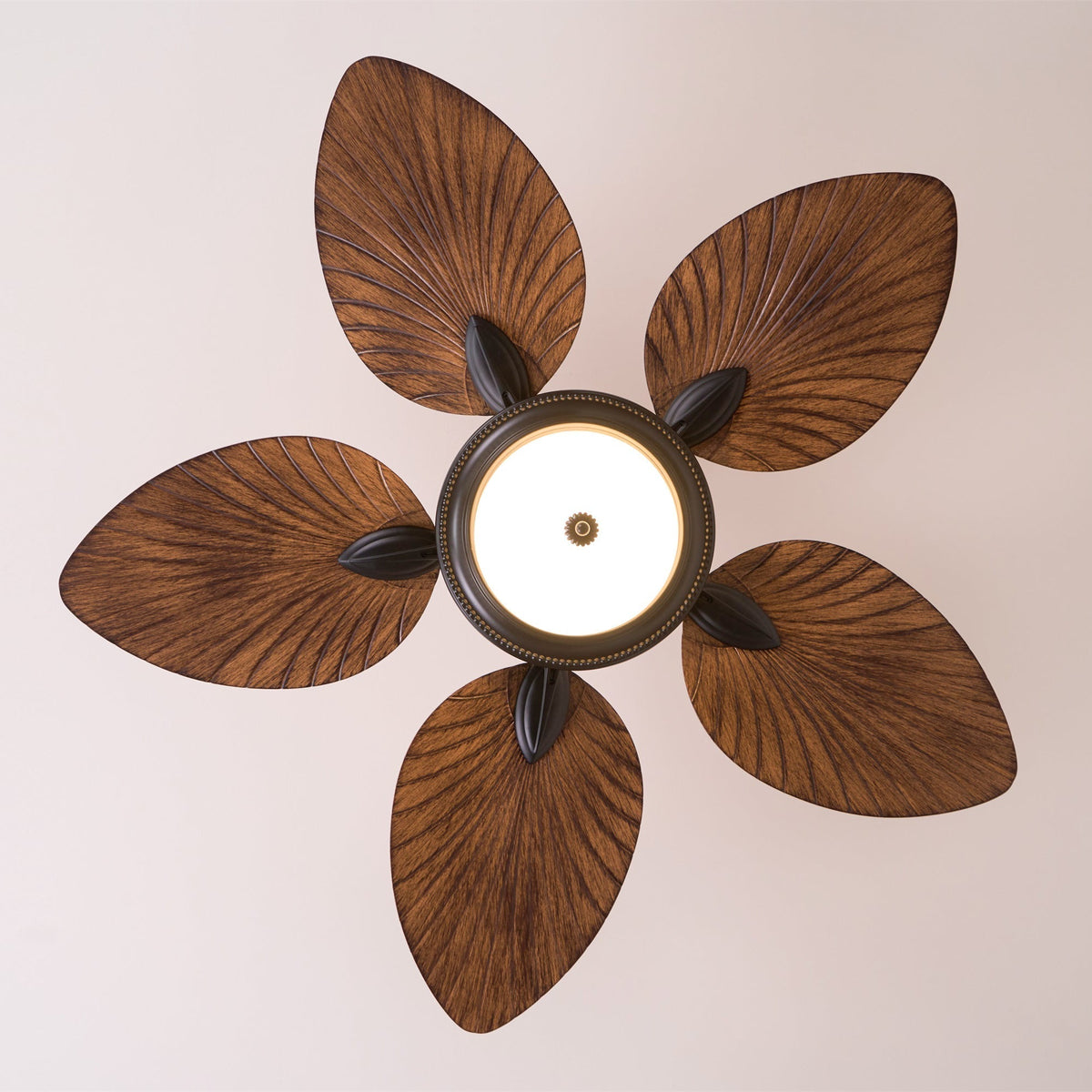 Viraalel plafondventilator met verlichting