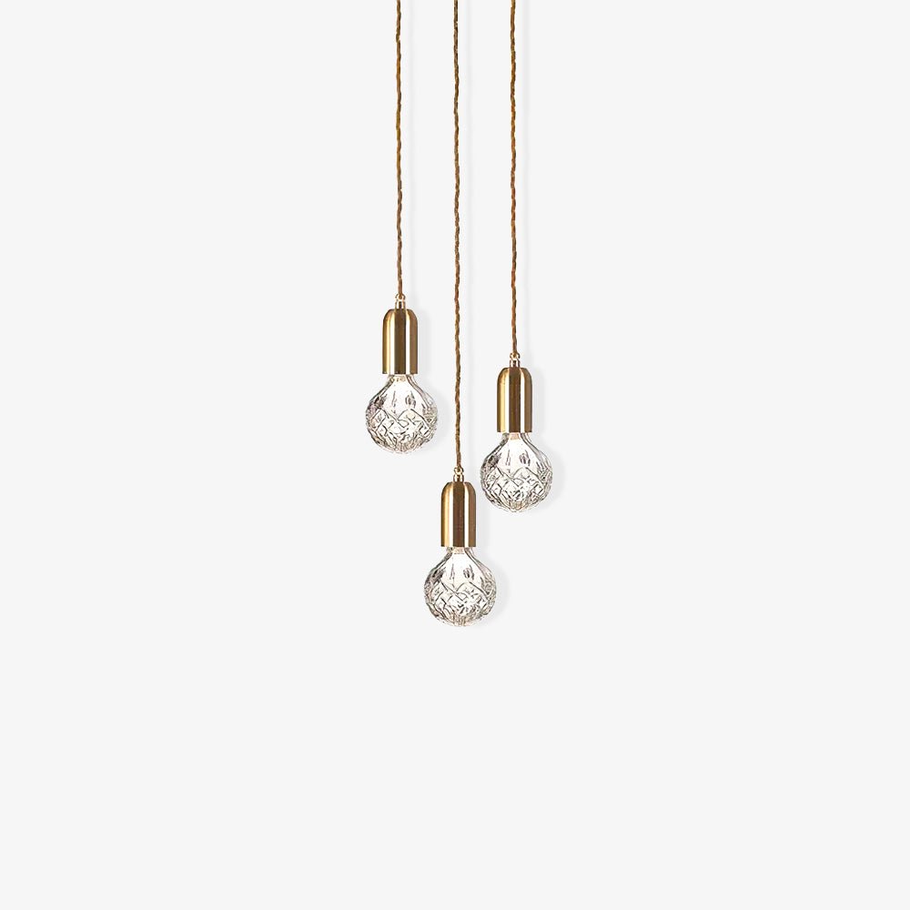 Selanielle kristallen bol hanglamp
