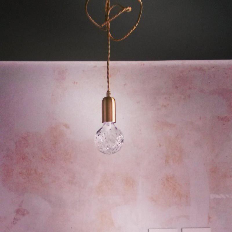 Selanielle kristallen bol hanglamp