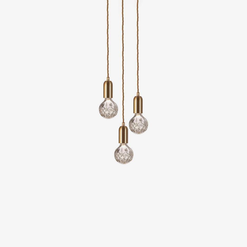Selanielle kristallen bol hanglamp