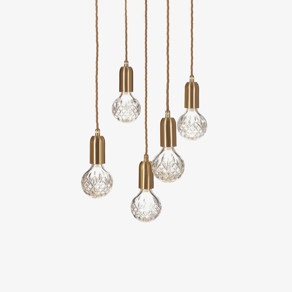 Selanielle kristallen bol hanglamp