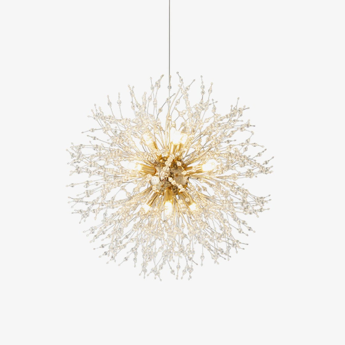 Haze Kroonluchter kristal Dandelion met Kristallen
