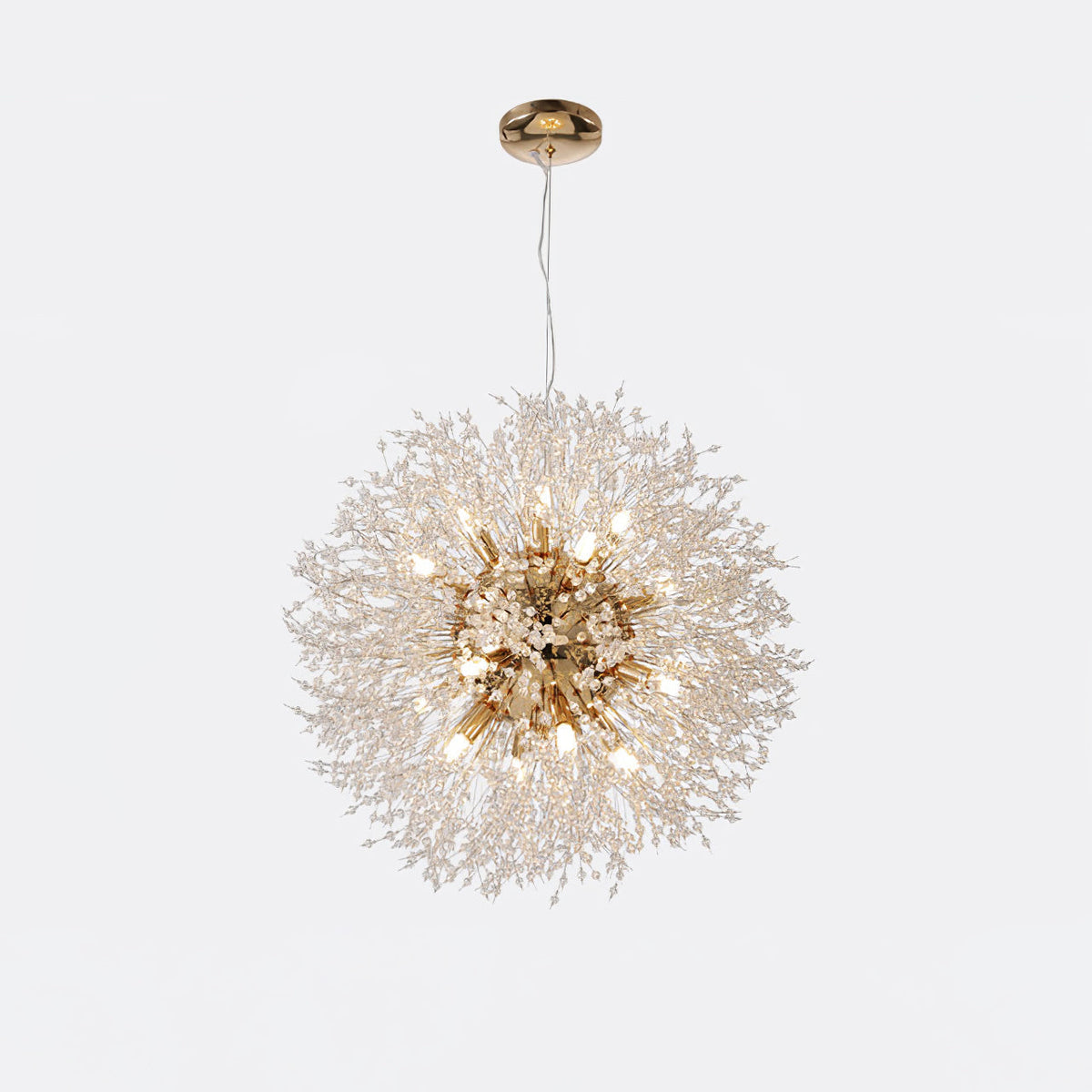 Haze Kroonluchter kristal Dandelion met Kristallen