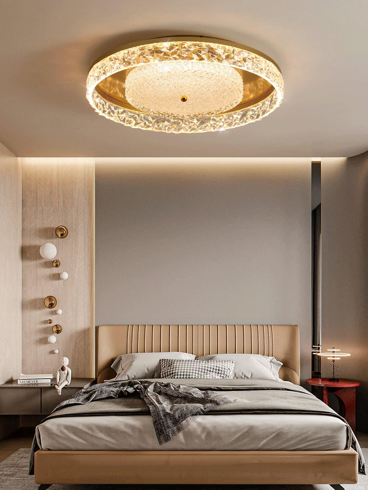 Bia Postmodern luxe ingebouwde kristallen plafondlamp