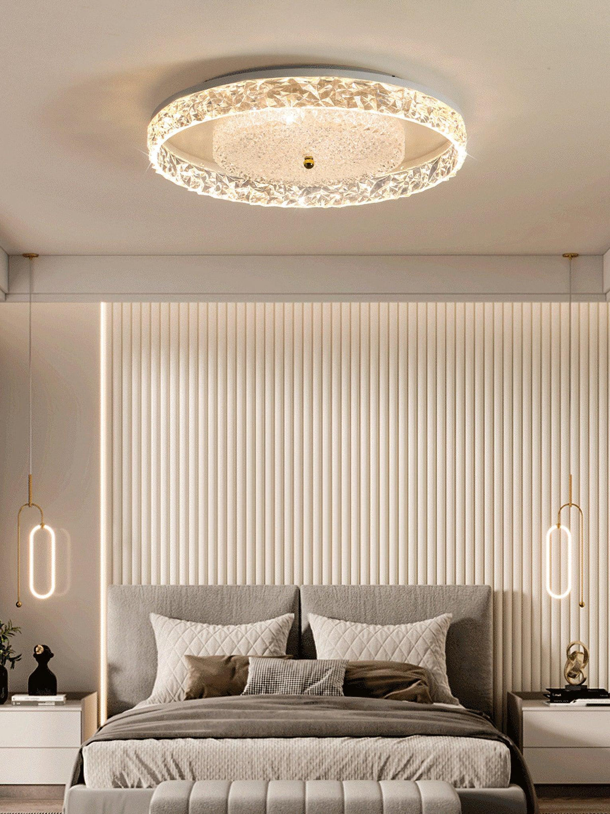 Bia Postmodern luxe ingebouwde kristallen plafondlamp