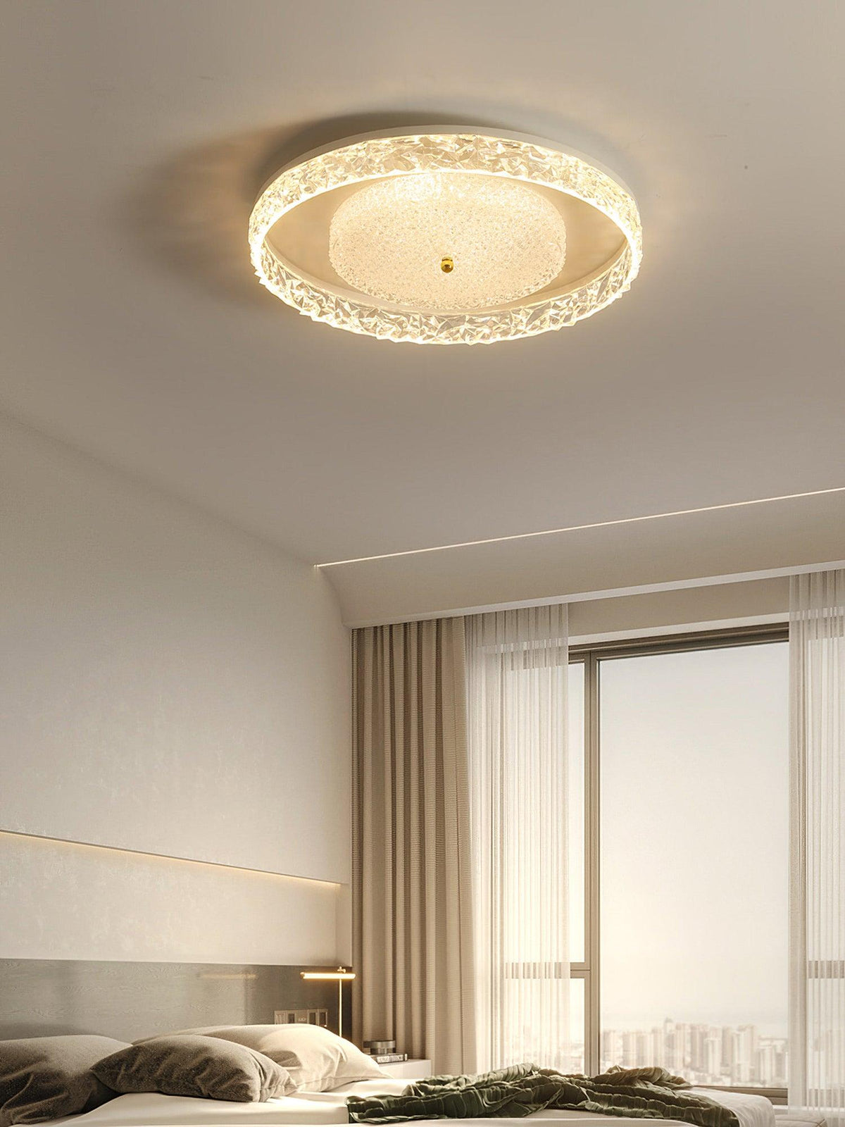 Bia Postmodern luxe ingebouwde kristallen plafondlamp