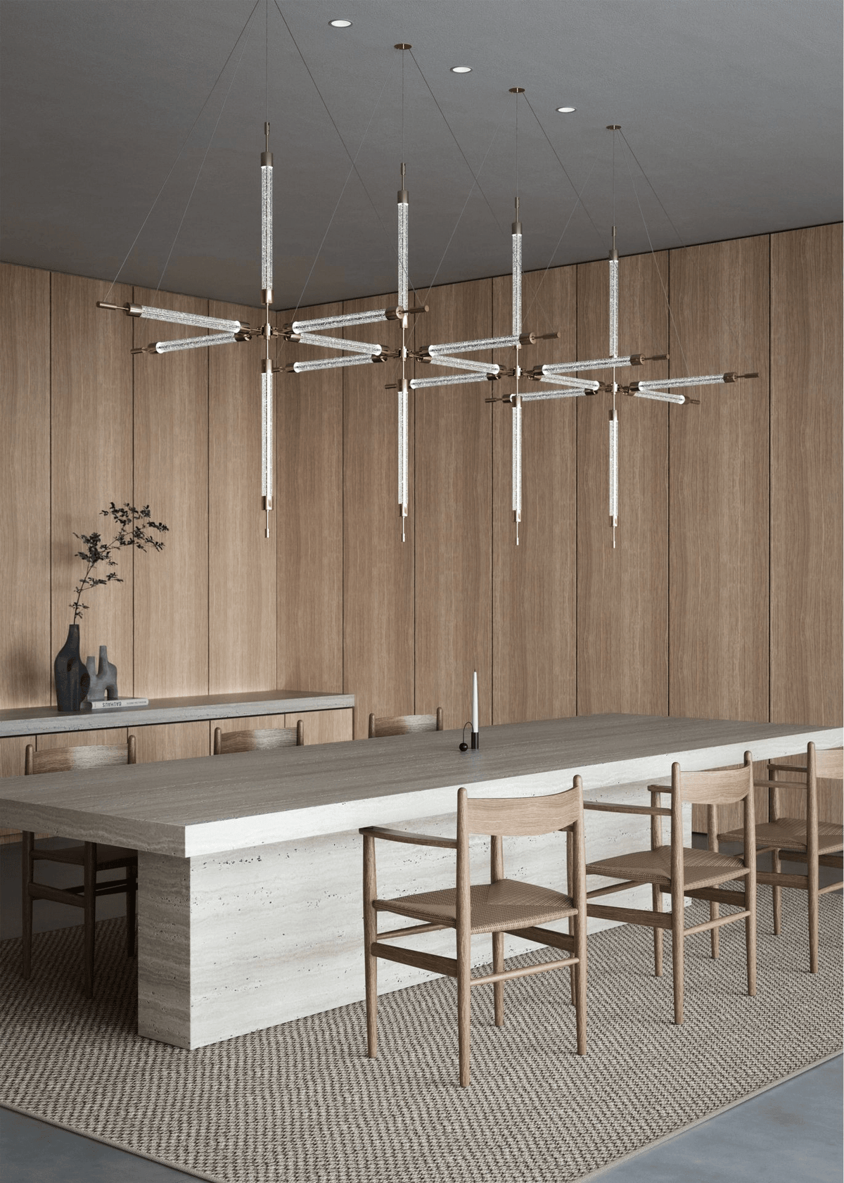 CrystalGrid Architectural Matrix Customize kroonluchter
