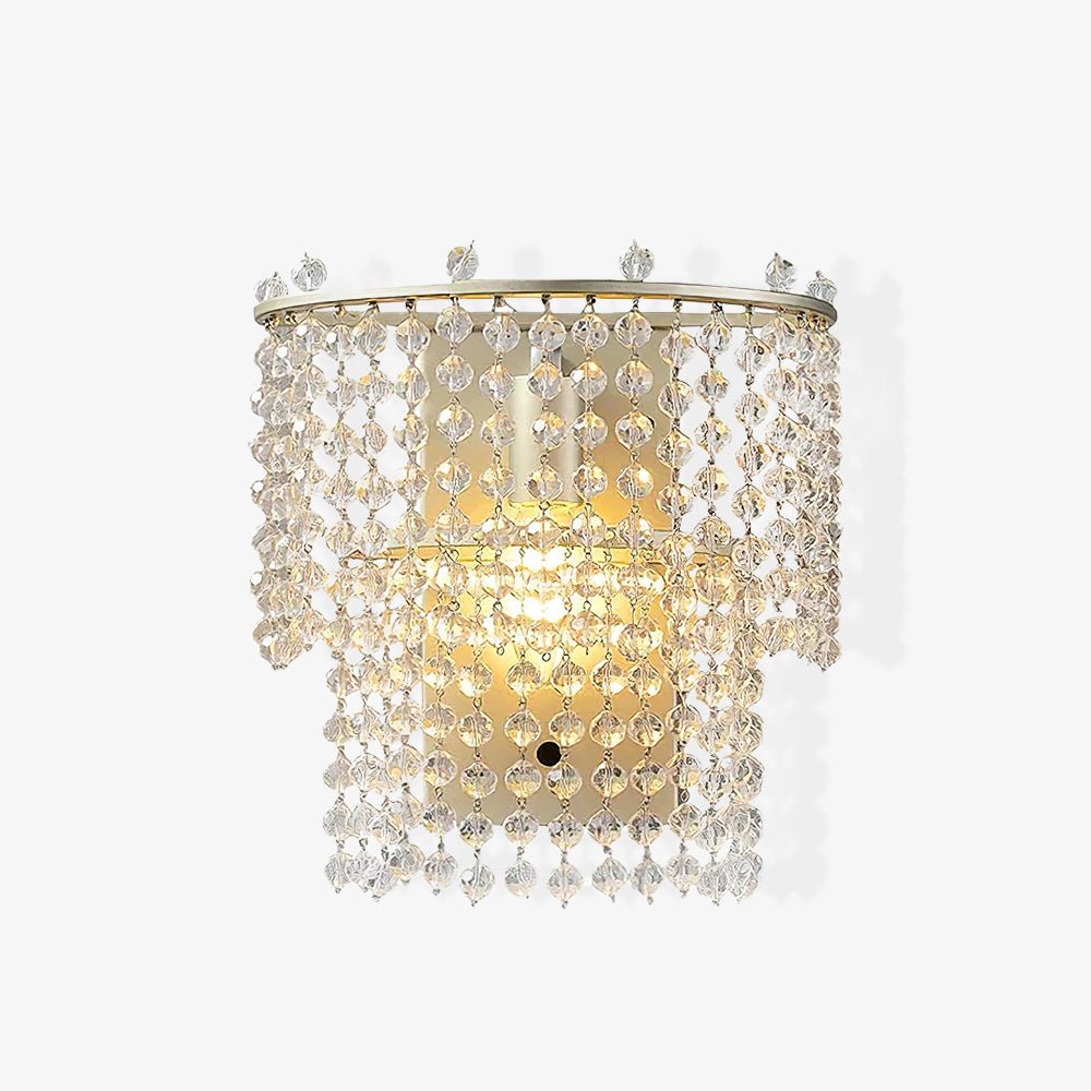 Cyranise kristal Waterfall wandlamp