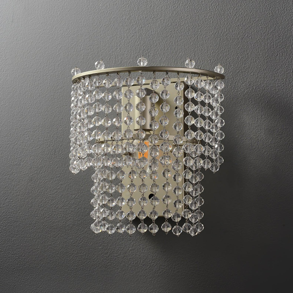 Cyranise kristal Waterfall wandlamp