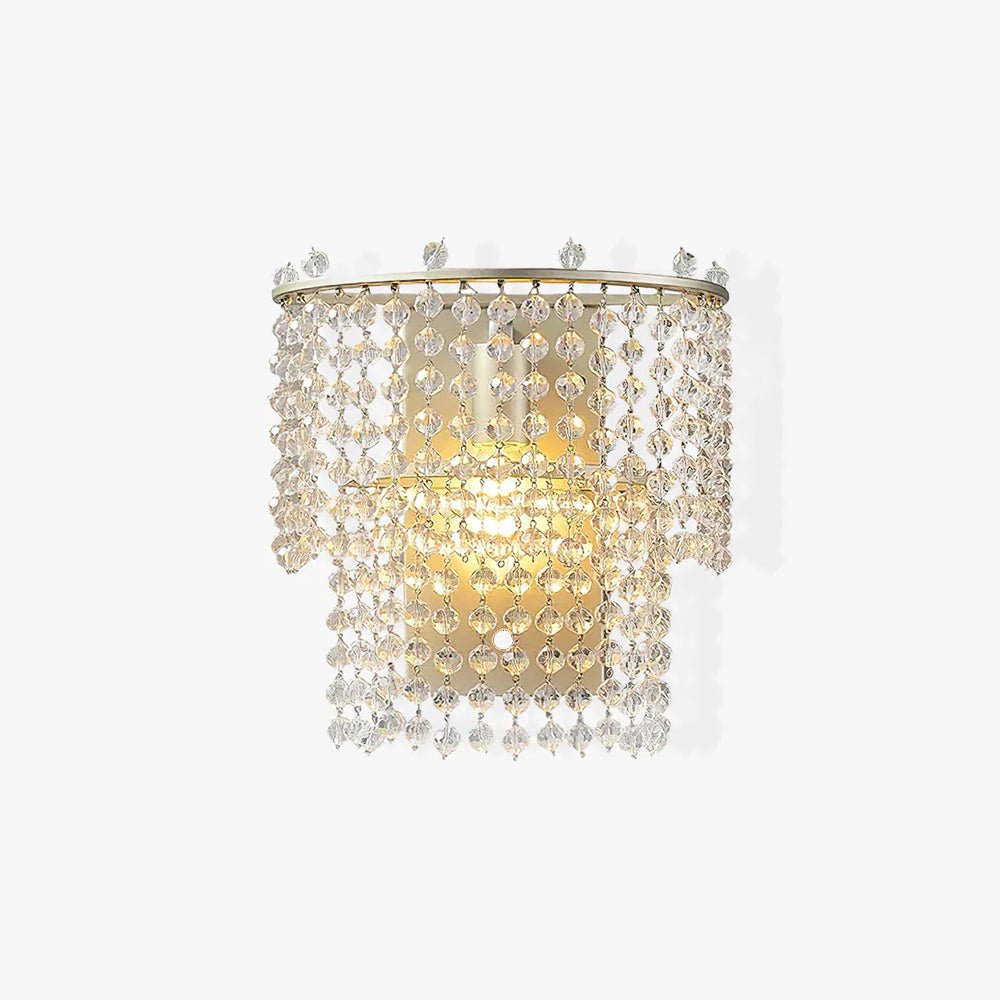 Cyranise kristal Waterfall wandlamp