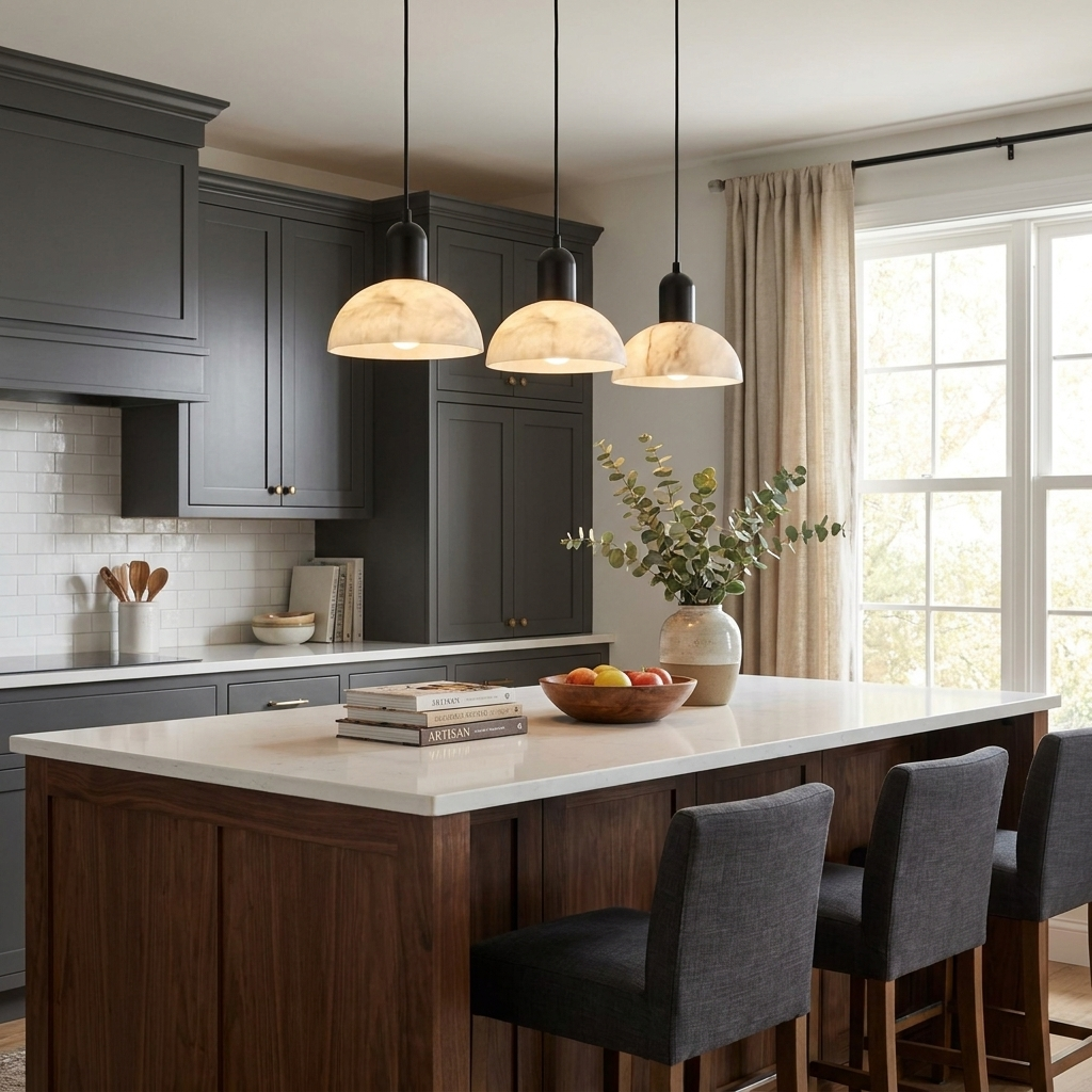 Keldenford Albasten hanglamp