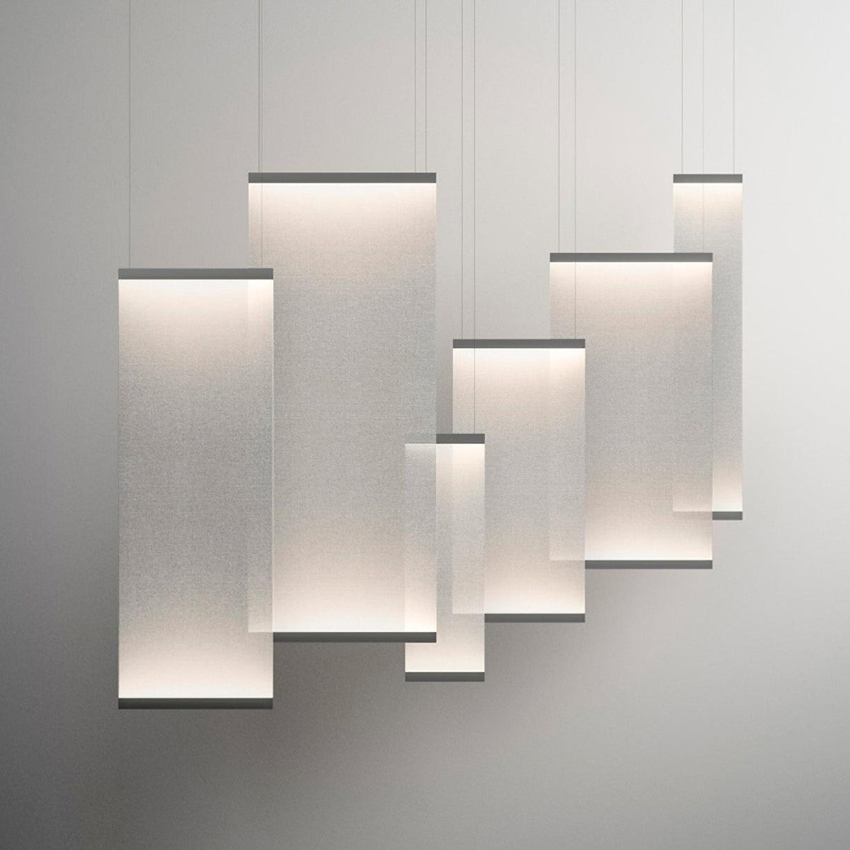 Emlin minimalistisch hanglamp met stoffen kap