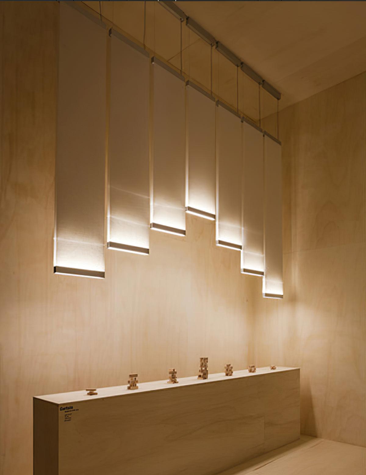 Emlin minimalistisch hanglamp met stoffen kap