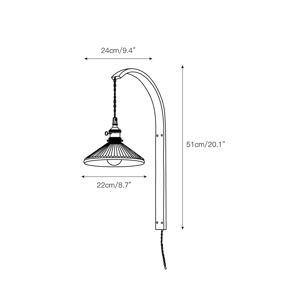 Norstone wandlamp