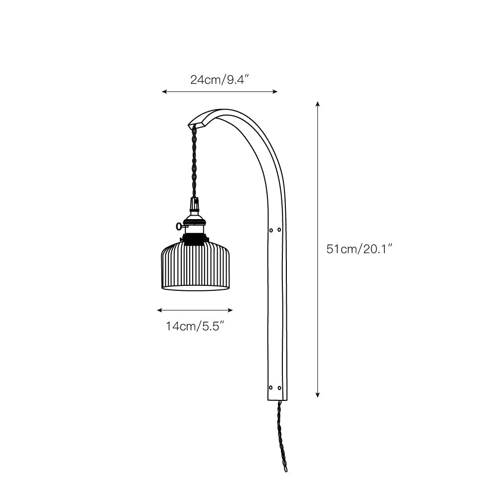 Norstone wandlamp