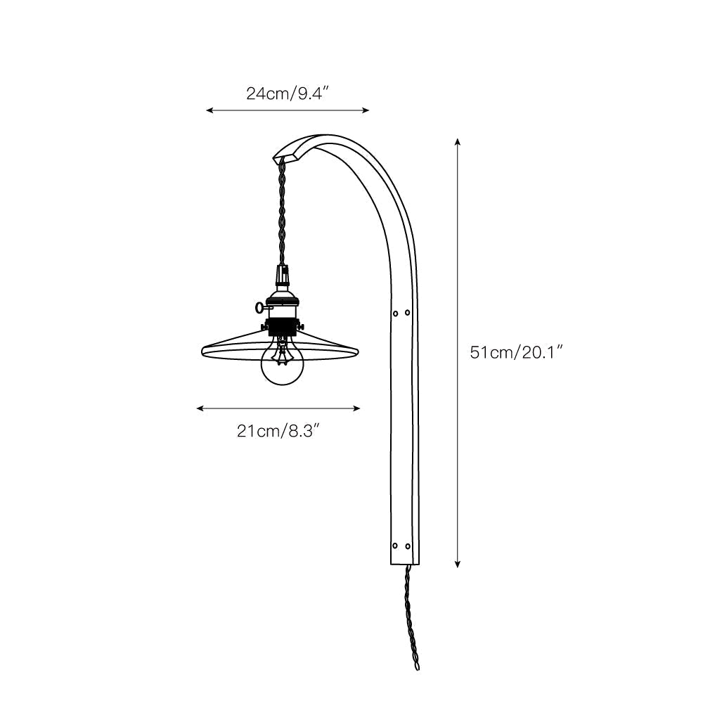 Norstone wandlamp