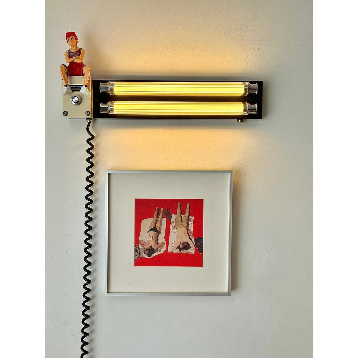 Cutshall wandlamp met stekker