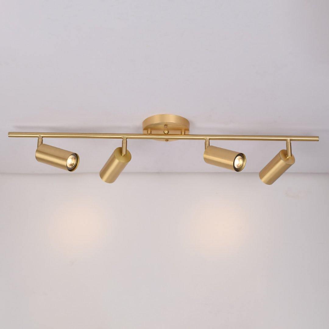 Grover draaibare messing wandlamp