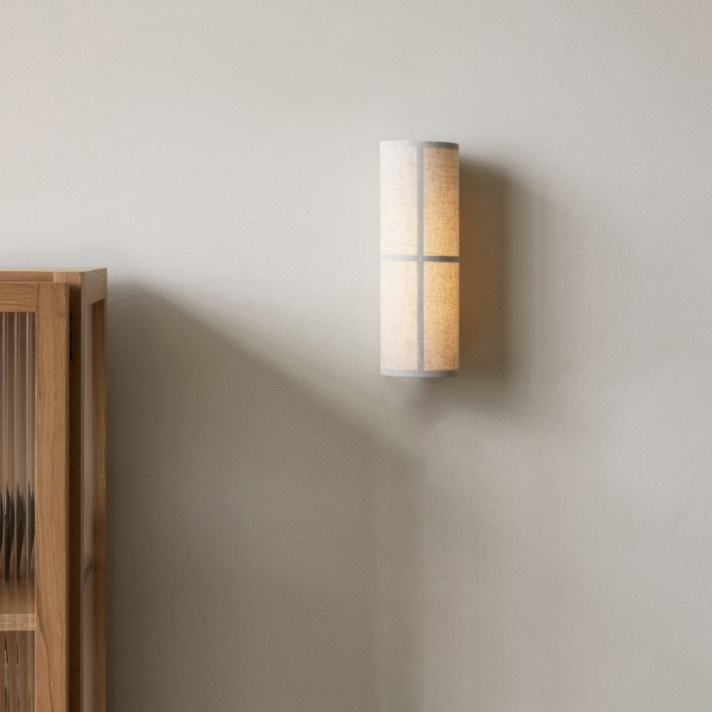 Mirinella wandlamp Cilinder Stoffen Kap Zachte Gloed