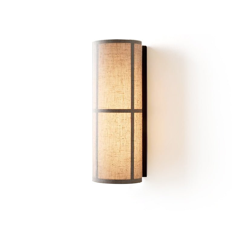 Mirinella wandlamp Cilinder Stoffen Kap Zachte Gloed